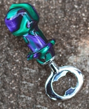 Chrome or Gun Metal Opener