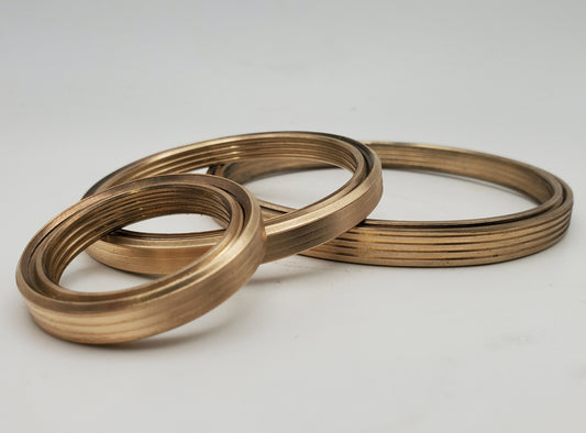 Low Profile Lightweight Threaded Rings